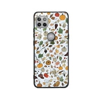 Leopard-Print-Leopardi-tačke-egzotična-životinja-dizajn-print - futrola za telefon za Moto One 5G Ace