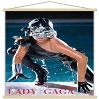 Lady Gaga - zidni poster bazena sa drvenim magnetskim okvirom, 22.375 34