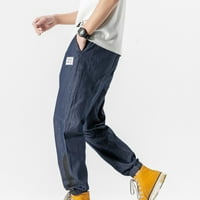 Muksika teretna hlače za muškarce Muška modna klasična Twill opuštena fit radna radna nose borbene sigurnosne