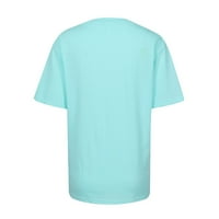 Rutainlusire ženski vrhovi ženska košulja Tees Funny slatka kratki rukav jesen T Shirt Print Shirt poklon