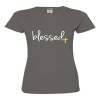 Ženska blagoslovljena Christian Humble Deluxe meka majica