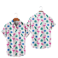 Flamingos Simplicity Hawaii Beach Boys Košulje Tanke Platnene Majice Baby Tshirts Ljetna Dječija Dječija