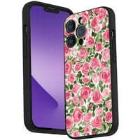 Kompatibilno sa iPhone Pro Ma futrolom za telefon, Roses-Case silikonska zaštita za tinejdžerku za iPhone