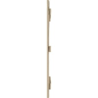 Ekena Millwork 1 2W 70 H Rustikalna trodijelna ploča sa razmakom-N-Batten ručno Tesane Fau drvene kapke,