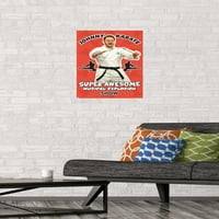Parkovi i rekreacija - Johnny Karate zidni poster, 14.725 22.375