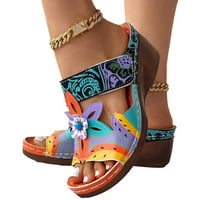 JSAierl ženske ortopedske sandale Ležerne prilike ljeto peep toe sandale udobne klizanje na sandale modne