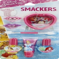 Smacker za usne Disney Collection - Princess Makeup set: sjaj za usne, svjetlucavi prah i lak za nokte