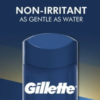 Gillette antiperspirant dezodorans za muškarce, nevidljivu čvrstu solid, klase mundial, hr. Zaštita od znoja, 3. oz
