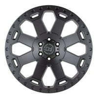 Crni Rhino Warlord 35ET 65.07CB mat Gunmetal Wheel