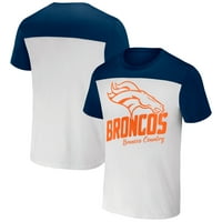 Muška NFL Darius Rucker kolekcija fanatika bijele mornarice Denver Broncos majica u boji