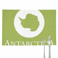 Tata Antarktika Turizam Istražite ljubav Placemat PlaceMat Kuhinjski otvor Otporan na toplinu Rectangleungle