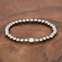 Obalni nakit kristalni biser od nehrđajućeg čelika perla na narukvicu