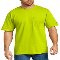 Originalni Dickies muške i velike muške kratke rukave poboljšana vidljivost teška majica, 2-Pack
