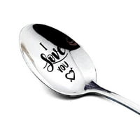 Ljubav te ugravirala kafu Spoon Najbolji poklon za muž porodične prijatelje I7N5