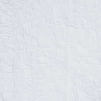 Hannah Crinkle teksturirana ploča za zavjese od mikrovlakana 52 84 u bijeloj boji