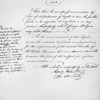 Hamilton: Izvještaj, 1795. Nalexander Hamiltonov nacrt svog zadnjeg velikog izvještaja Kongresu kao sekretarka