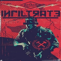 Call of Duty: Black Ops Hladni rat - Infiltrati zidni poster sa pushpinsom, 22.375 34