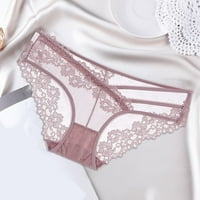 Seksi ženske kamenske tačke donje rublje rastezanje bikinija s niskim strukom ružičaste veličine xl