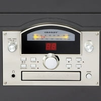 Crosley CR6001A arhiver crna ploča CD kaseta gramofon