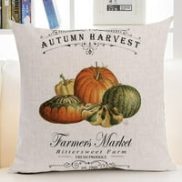 Bobasndm jesen jastuk navlake, Pamuk Posteljina bundeve bacanje jastuci za Auntumn zahvalnosti, jesen