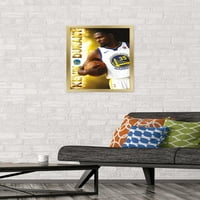 Trends International NBA Golden State Warriors - Kevin Durant Wall Poster 16.5 24.25 .75 Zlatna Uokvirena