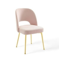 Modway ruuse ruuse room bočne stolice set u ružičastoj boji