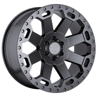 Crni Rhino Warlord 5x114. 35ET 84.1cb mat Gunmetal Wheel