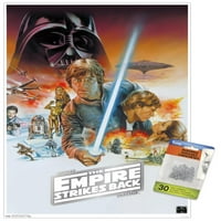 Star Wars: Empire udara 40. - Scenski zidni poster, 14.725 22.375
