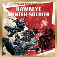 Marvel stripovi - zimski vojnik - priče o suspenziji # zidni poster sa drvenim magnetskim okvirom, 22.375 34