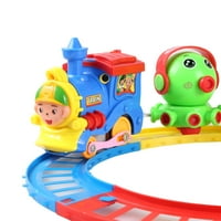 Dečija igračka muzički prijatelj životinja voz i set za igru na stazi
