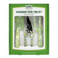 Stručni vrtlar zeleni Ikat set baštenskih alata sa gletericom, kultivatorom i rezačem