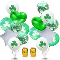 Baloni Happy St Patricks Dan Ukras Kasno Baloni Irski Potrepštine