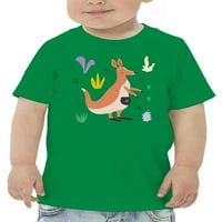 Doodle Style kengur majica Majica Toddler -Image by Shutterstock, Toddler