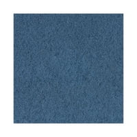 Pločni pročišćavanje podnih jastučića, 20 prečnik, plava, 5 kartona -bwk4020blu