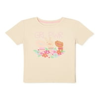 Ženski dan djevojke kratki rukav Girl Power T-Shirt, veličine 4-18