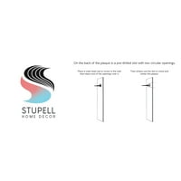 Stupell Industries ruke držeći lavanda Sprigs Botanical Line Doodle Graphic Art Neuramljena Umjetnost