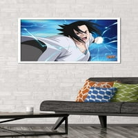 Naruto Shippuden - Sasuke zidni poster, 22.375 34 Uramljeno