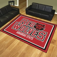 Arkansas State 8'x10' Rug