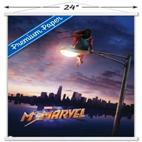 Marvel gospođa Marvel - teaser jedan zidni poster sa magnetnim okvirom, 22.375 34