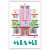 Marmont Hill Miami Art Deco Molly Rosner uokvirena slika Print