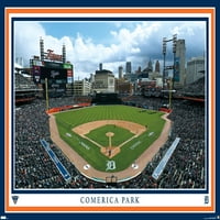Detroit Tigers - ComerIca Park zidni poster, 22.375 34