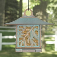 Pinecone Suet Feeder, Bakar Verdigris