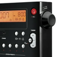 Sangean® AM FM digitalni digitalni digitalni kompaktni prijenosni sat