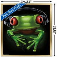 Frog - zidni poster slušalica, 22.375 34