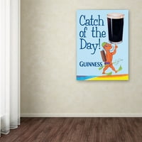 Guinness pivara ulov dana platnena umjetnost