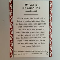 Ale i ani moja mačka je moja valentinska bašlavina
