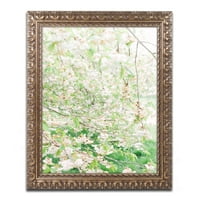 Zaštitni znak likovne umjetnosti 'Bijeli trešnje cvjetovi drveća 4' platna umjetnost Ariane Moshayedi,