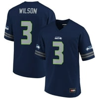 Muška NFL Pro linija fanatika brendirana Russell Wilson College Navy Seattle Seahawks igrač Jersey