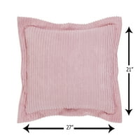 Bolji trendovi Jullian Solid uzorak pamuk za sve uzraste kraljice prekrivača - ružičasta