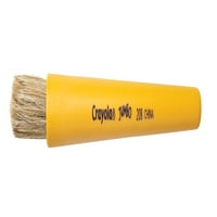 Crayola Jumbo Bijela čekinja 1-komadna plastična ručka vodena boja vodene boje, 7- u, žuto
